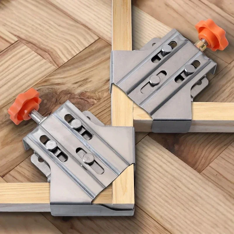 

90° Open Type Right Angle Clamp Woodworking Right Quick Clamp Locator Home Decoration Engineering Woodworking Angle Splicing