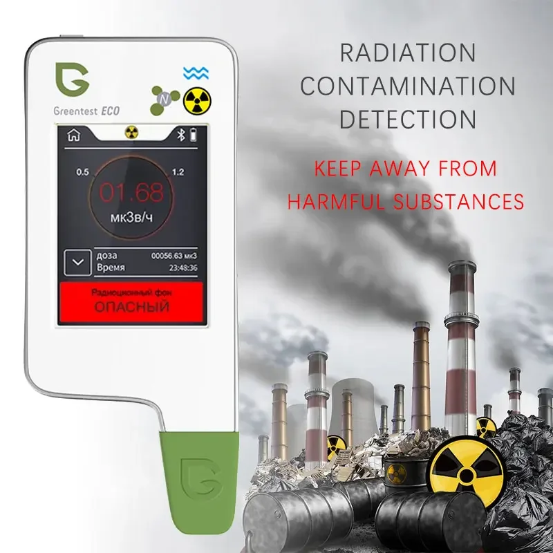 Imagem -02 - Detector de Radiação de Água de Nitrato Portátil Detector de Segurança Alimentar Frutas e Legumes Carne Testador de Saúde de Nitrato Novo