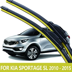 Windshield Wiper Blades For KIA Sportage SL 2010 - 2015 2PCS Windshield Cleaning Car Accessories