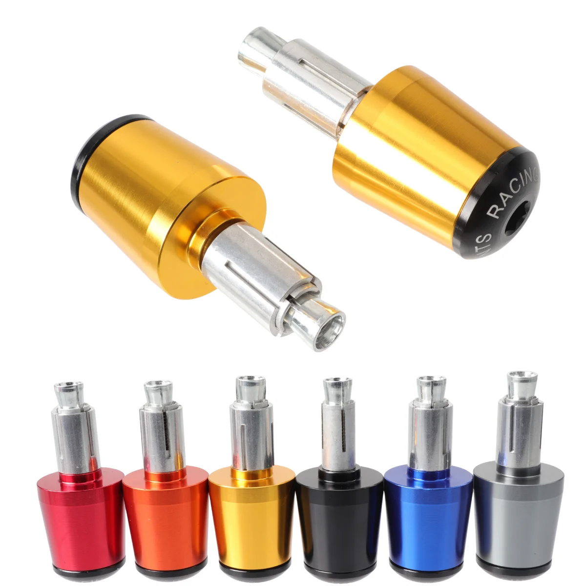 Motorcycle CNC 22mm Handle Bar End Weights Grips Cap for Yamaha Honda CB650F CB1000R CBR 600f4i CB400 Aprilia Replacement Parts