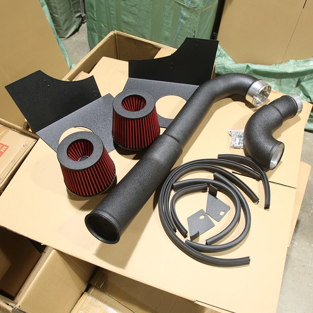 Custom Logo Air Intake System for 2021+   G80 G82 M3 M4 Competition S58 3.0T Black Cold Air Intake