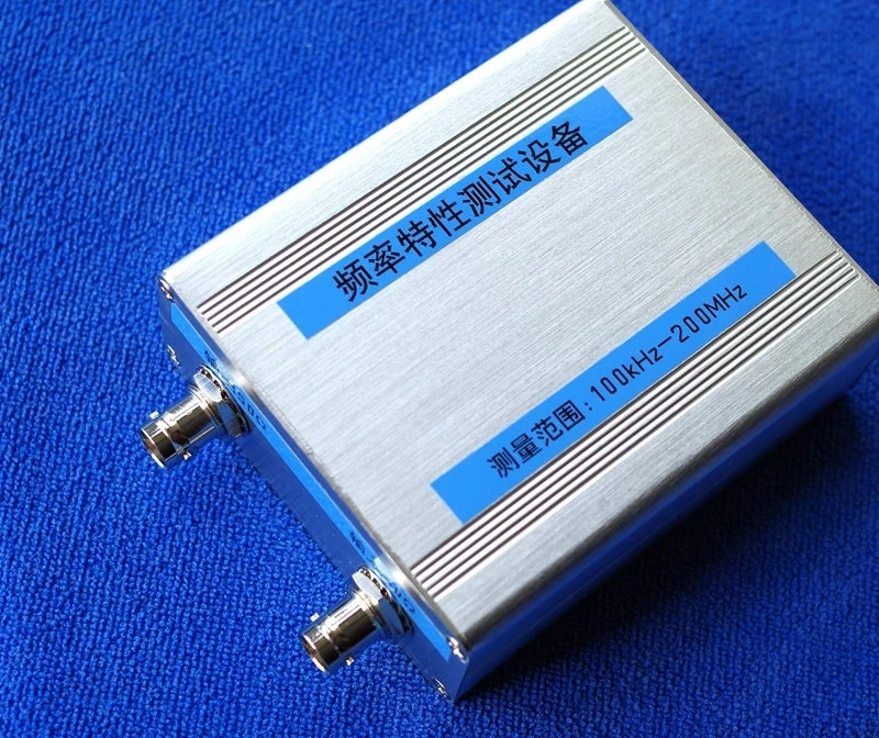 Free shipping NWT200 50KHz~200MHz Sweeper Network Analyzer Filter Amplitude Frequency Characteristics Signal Source WinNWT4