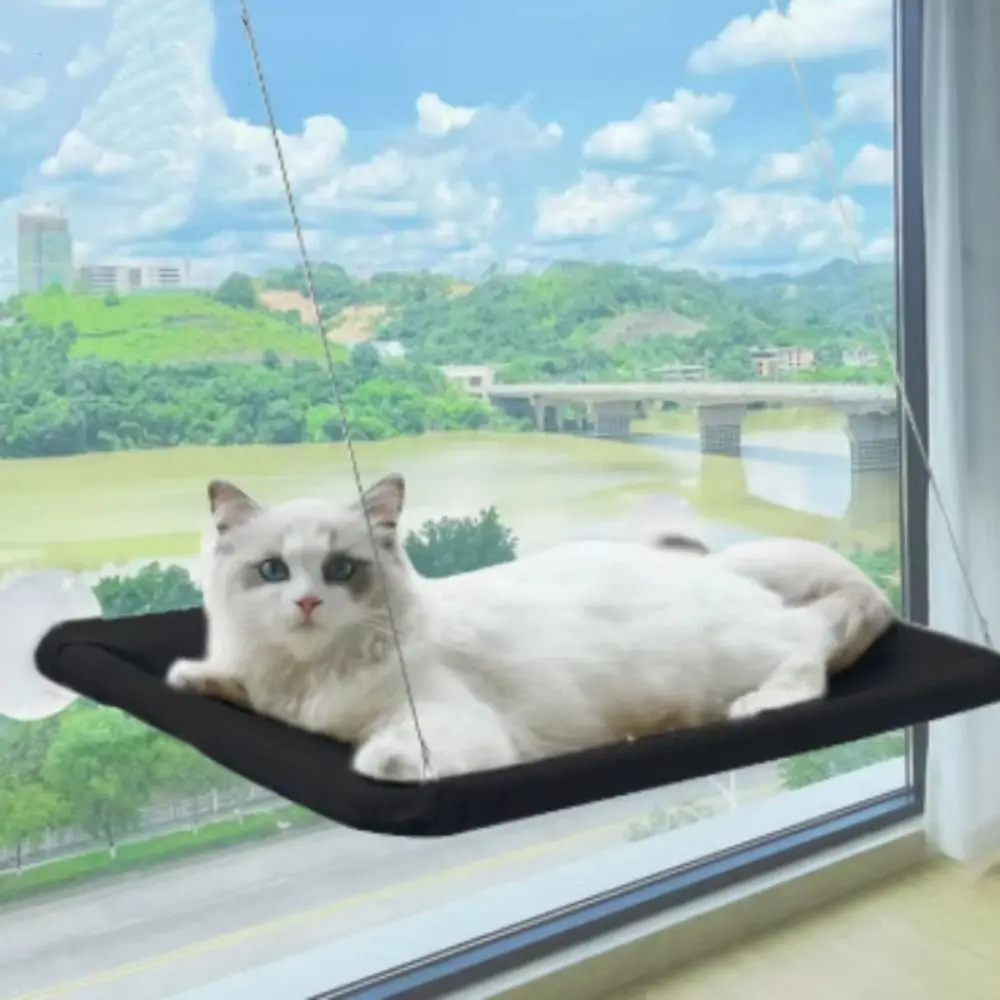 Pet Nest Creative Cat Hanging Bed Stable Cozy Suction Cup Cat Nest Detachable Durable Pet Window Perch Pet Supplies view 3