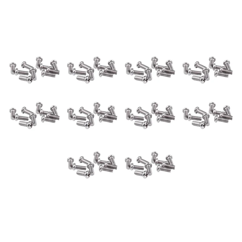 

FAAJ-100 Pieces Computer TV LCD Monitor Stand Bracket Mounting Screw M4x10mm