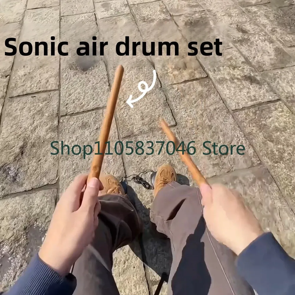 Sensory Air Drum Stand Intelligent Sensory Drum Stand Home Outdoor Practice Children's Portable Electronic Stick Artifact