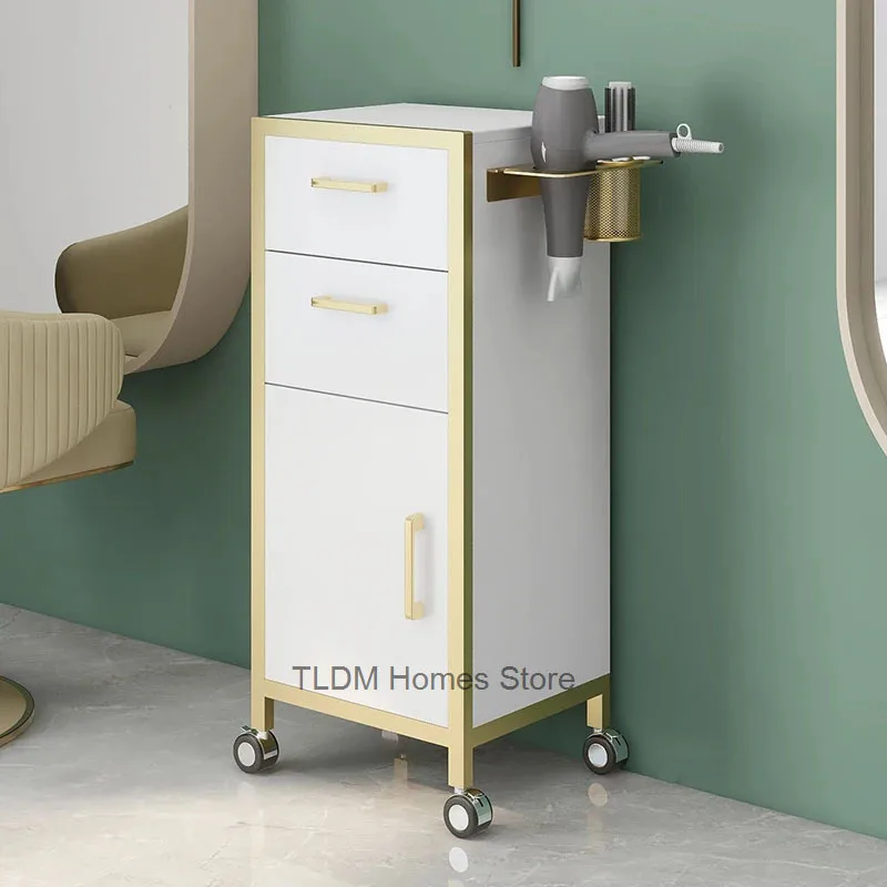 Professional Salon Rolling Cart Storage Drawers Portable Trolleys Beauty Salon Commercial Salon Furniture Utility Trolley 트롤리