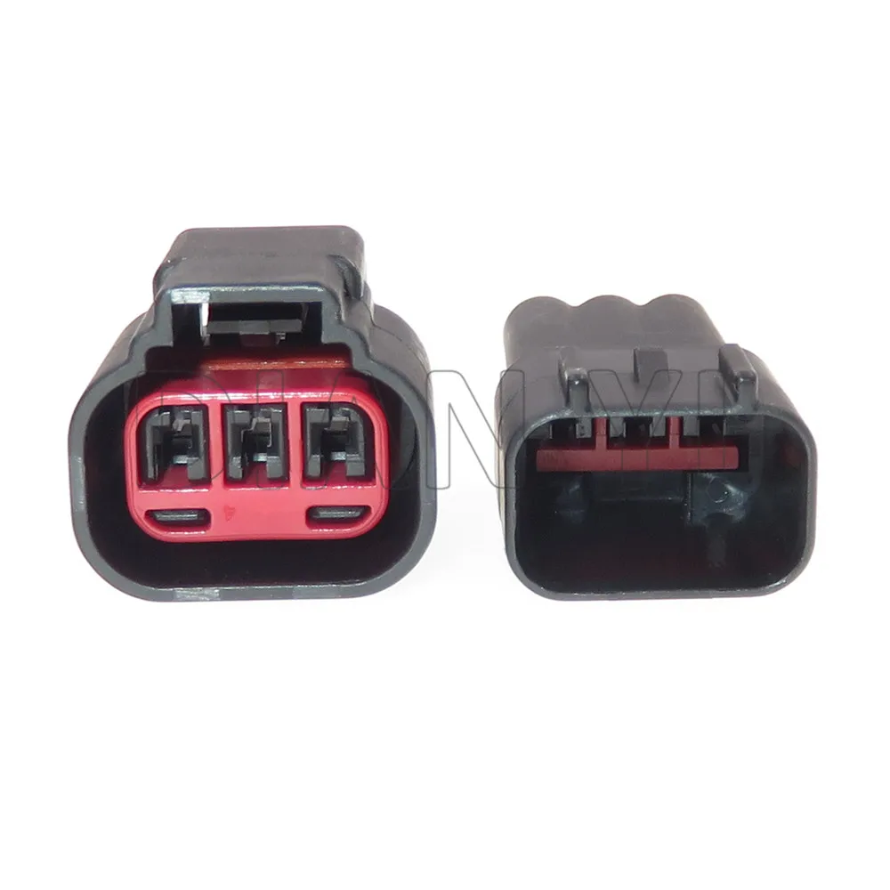 1 Set 3 Way AC Assembly Auto Crankshaft Camshaft Sensor Plugs For Ford Mondeo Focus Mazda Automotive Waterproof Connector