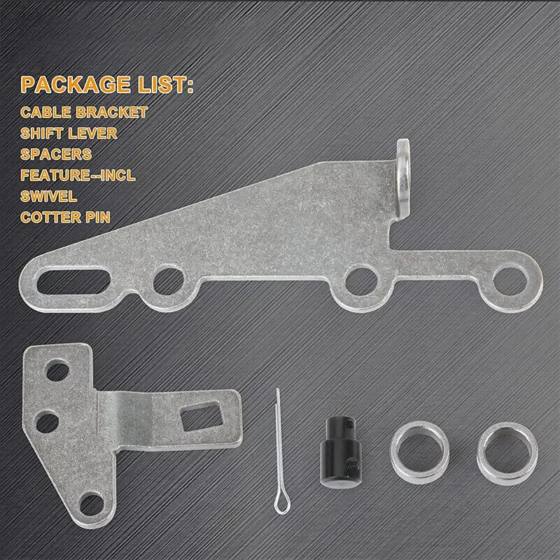 35498 Металлический кронштейн троса переключения автоматической коробки передач для Turbo TH400 TH350 TH250 200-4R 700R4 4L60