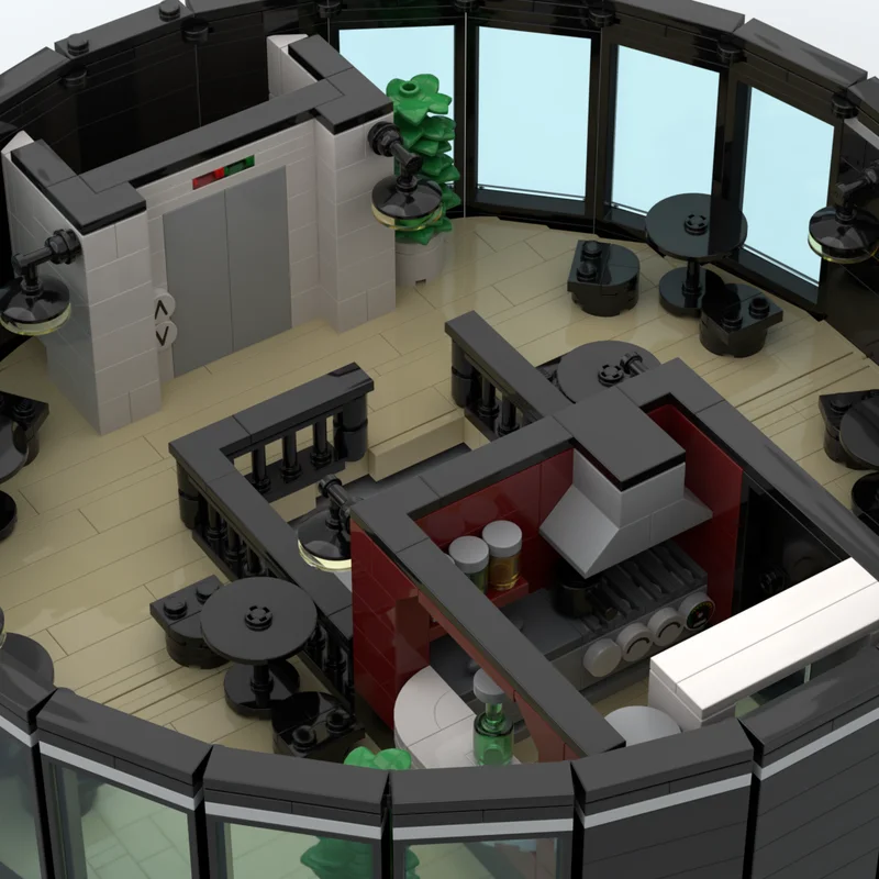 ตัวต่อโมเดลโรงแรมจักรวรรดิ ชุดตัวต่อแบบโมดูลาร์ เทคโนโลยีบล็อก DIY สร้างสรรค์ภาพเมือง ของเล่นเสริมสร้างจินตนาการ ของขวัญวันหยุด