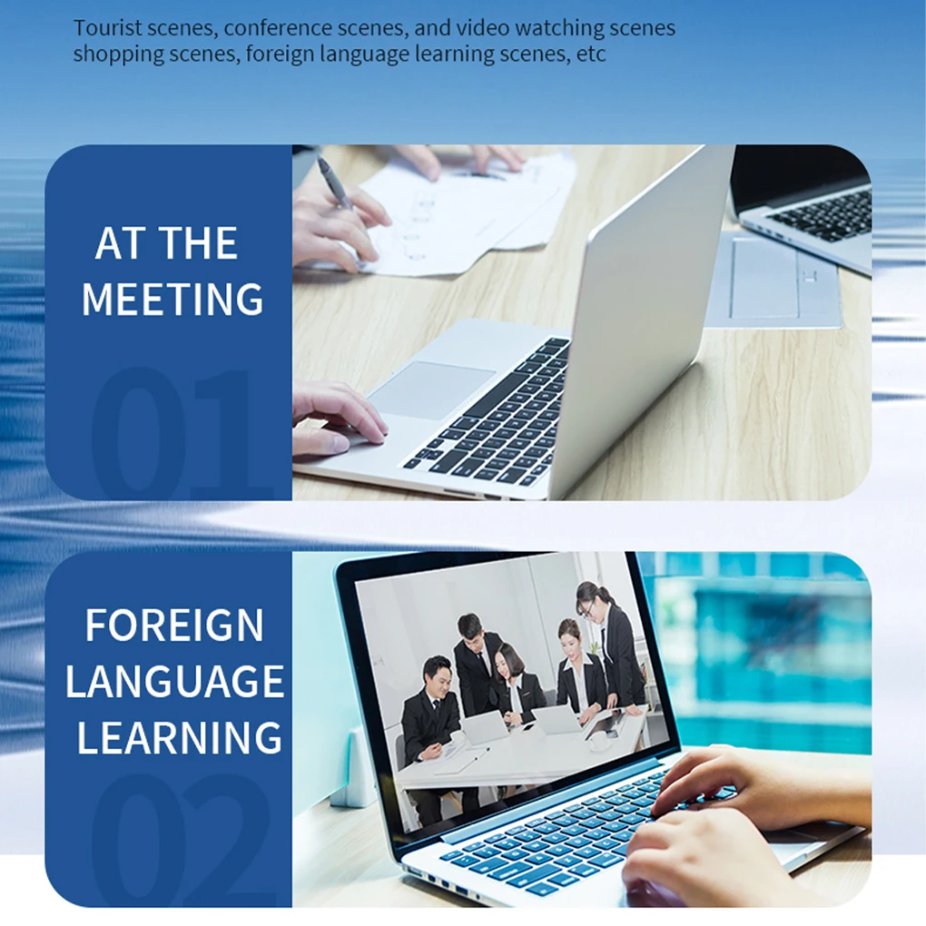 Smart AI Deepseek Voice Accurate Translator Touch Screen Support 142 Languages Translate Photo Offline Record Fast Translation