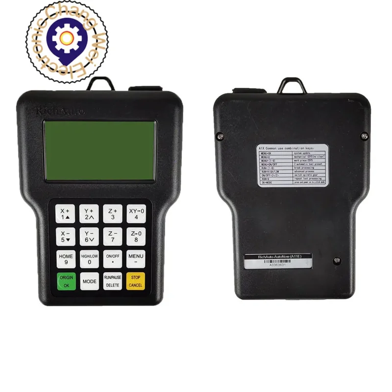 Bộ điều khiển CNC richaute DSP a11e a18e 3 trục 4 trục USB hệ thống điều khiển từ xa, hỗ trợ đa đầu thay thế và g Mã