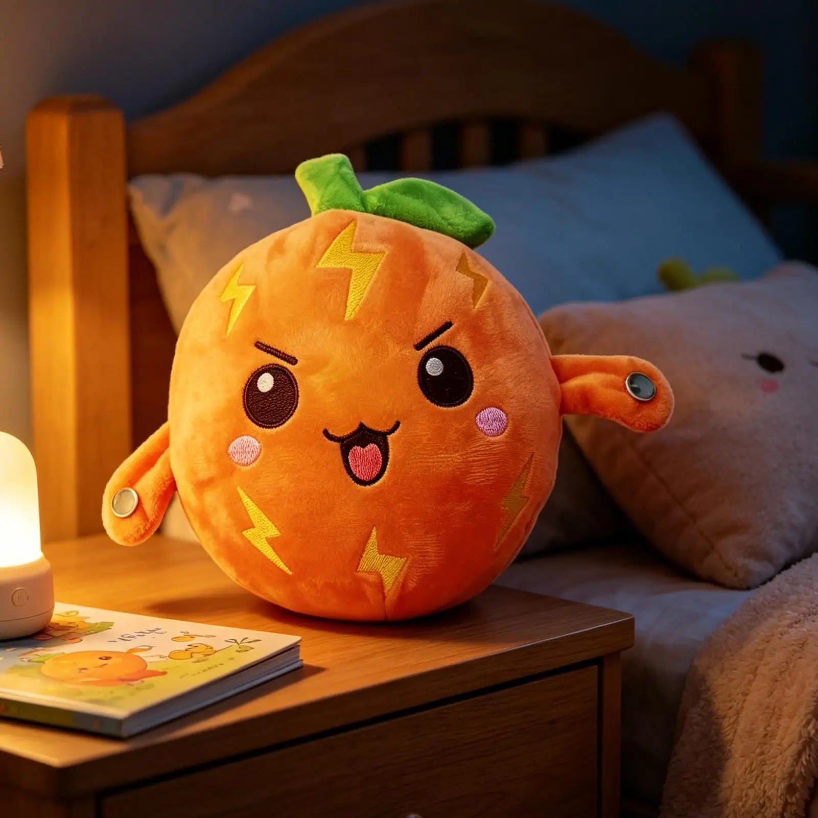 Musical Sensory Toys Cute Educational Touch Activated With Sounds Interactive Musical Plush Toy For Desktop Kid's Room Bedroom