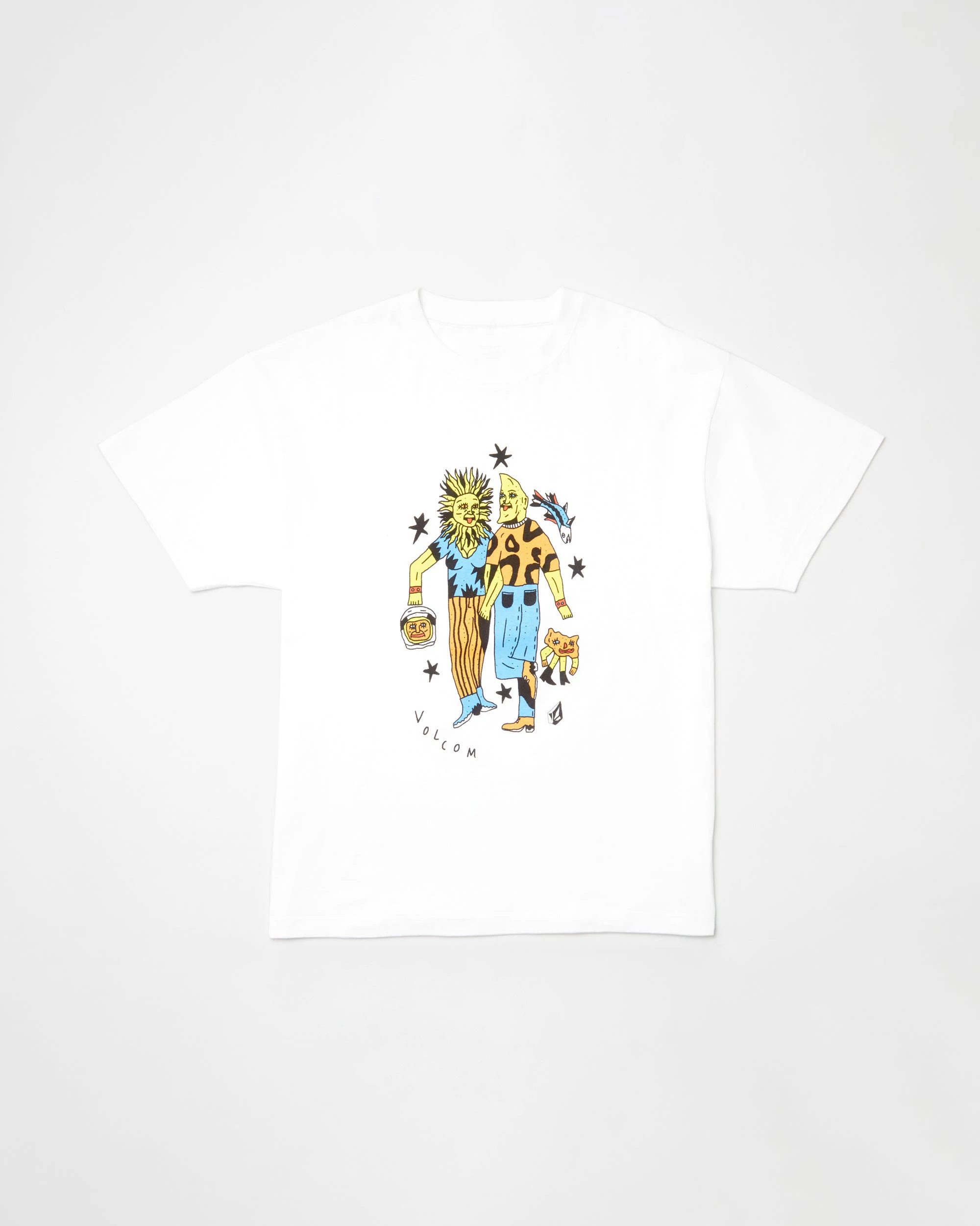 2026 Men's Volcom Classic T-shirt Y2k Casual Cotton Summer New High-quality Short-sleeved Street Top