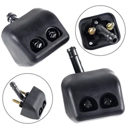 2pcs Car Headlight Lamp Washer Nozzle Jet For Pajero Montero V73-V77 Left & Right Plastic Car Front Windshield Washer