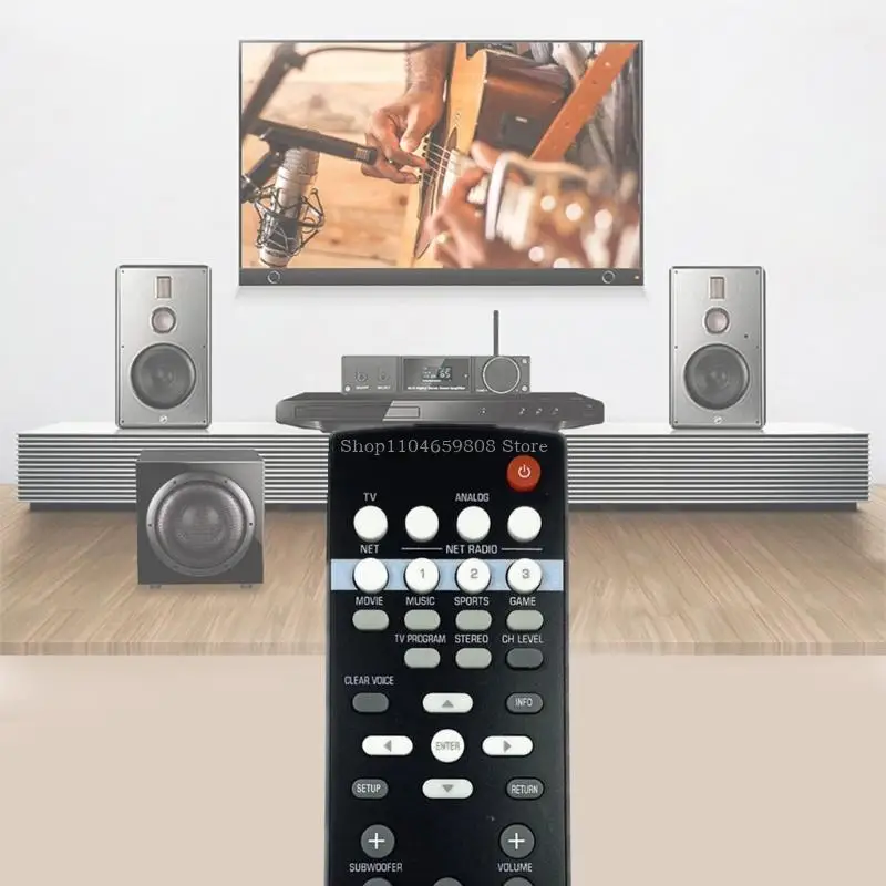 Ergonomic Remote Control Replacement For FSR86 ZP80780 SRT-1500 YSP-1600