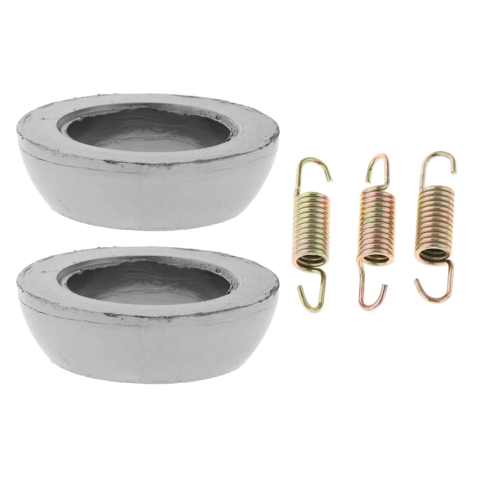 نوابض عادم الدراجة النارية (3) + حشيات عادم الحشية تحل محل أجزاء ATV