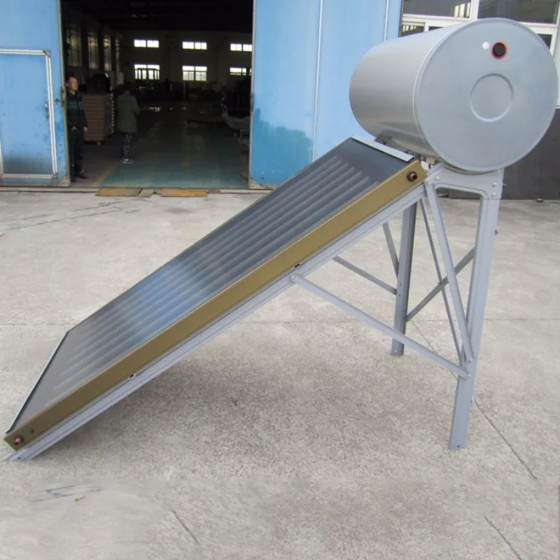 

[Hot Sale] 200L High Pressure Cheap Price Hotel School Outdoor Direct-Plug Solar Water Heater Flat