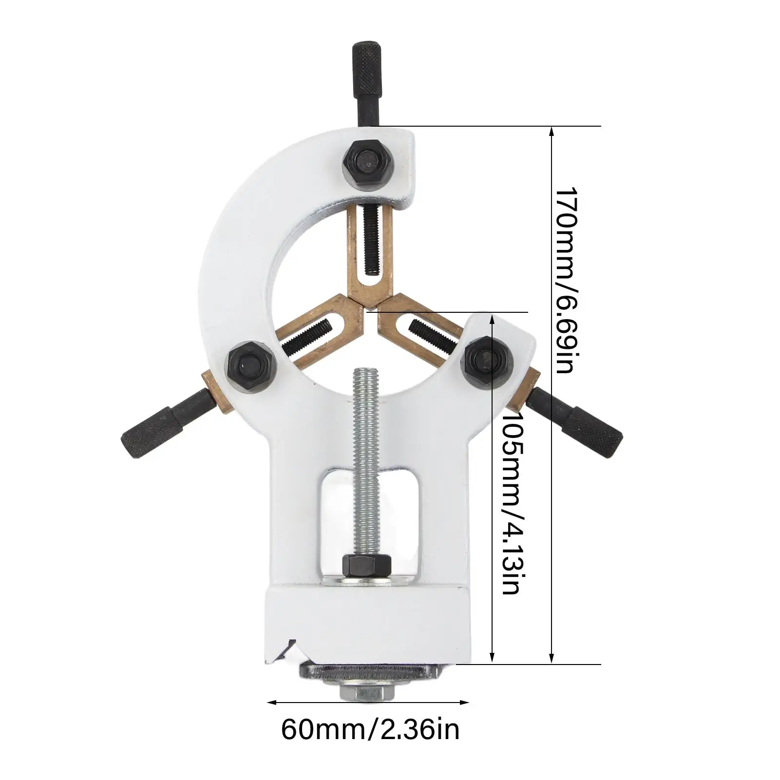 Lathe Steady Rest Stabilizer For wm 210 MX 210 8inx16in, High Rigidity, Durable, Easy Cutting, 2 Contacts, for longer Use