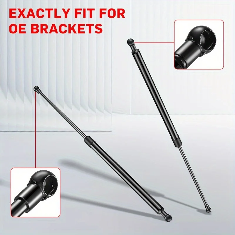 ST280M120 28inch 535N Gas Struts for Leer Camper Shell/Window/Toolbox (Set of 2)