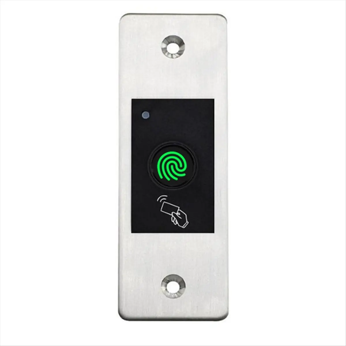 ▶✔▃AC649-F99 Fingerprint Password Reader Keyless Metal Access Control Keypad Mini IP66 Waterproof Embedded Access Control Machin
