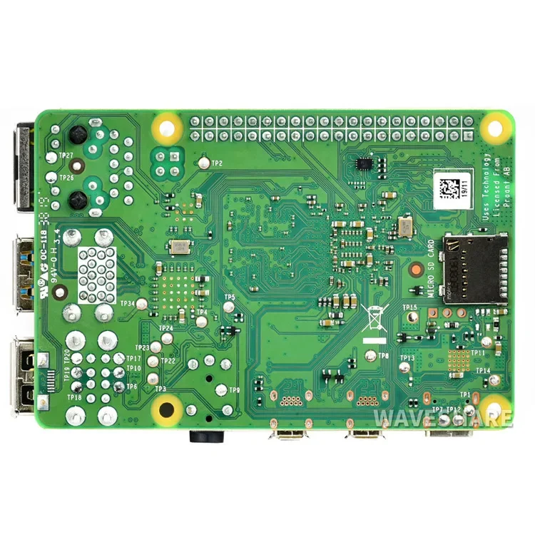 Raspberry Pi 4B 2GB Development Board Dual-Band WIFI 5.0 Dual Display Output Raspberry Pi 4