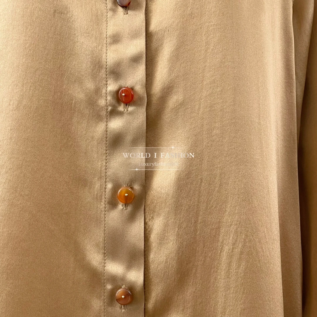 

Верблюжья блузка с длинными рукавами, топы и кружевная лоскутная юбка-миди с неровным подолом, комплект 2025 г.