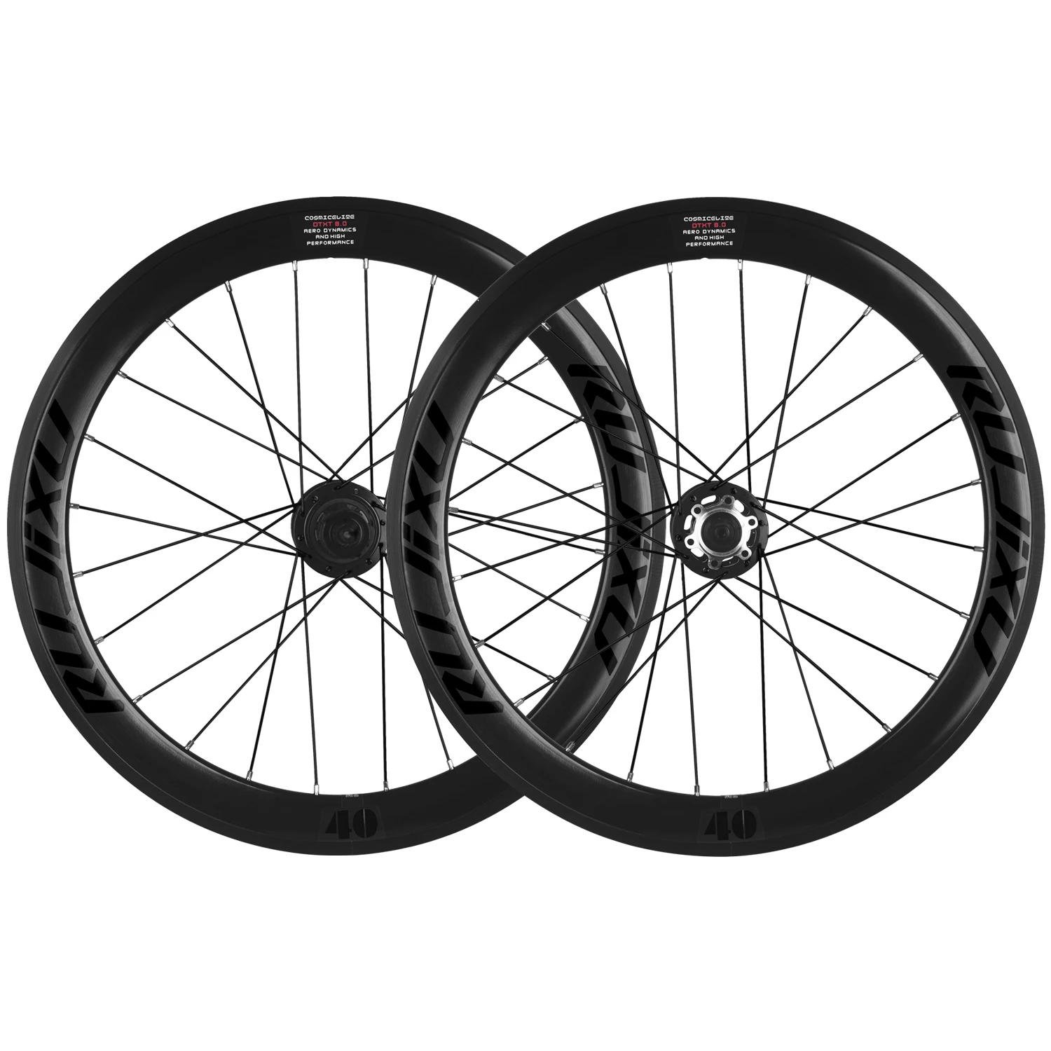 

RUJIXU Bicycle Disc Brake Wheelset Folding 20 Inch Wheelset 406 /451Disc Brake 40 High Aluminium Rims Aluminium Hubs 5 Perrin