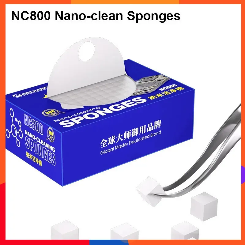 

Mechanic 800 шт. губка для чистки высокой плотности Oca очиститель ЖК-экрана Nano Magic меламиновая пена для ЖК-телевизора сотового телефона сотового телефона