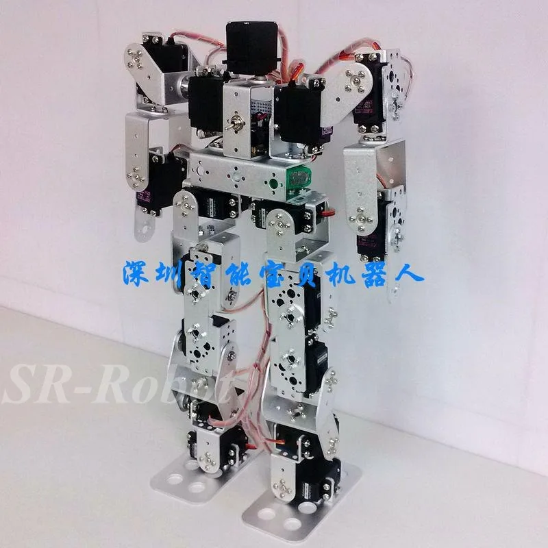 17 degrees of freedom humanoid dance robot bipedal walking robot teaching kit robot competition