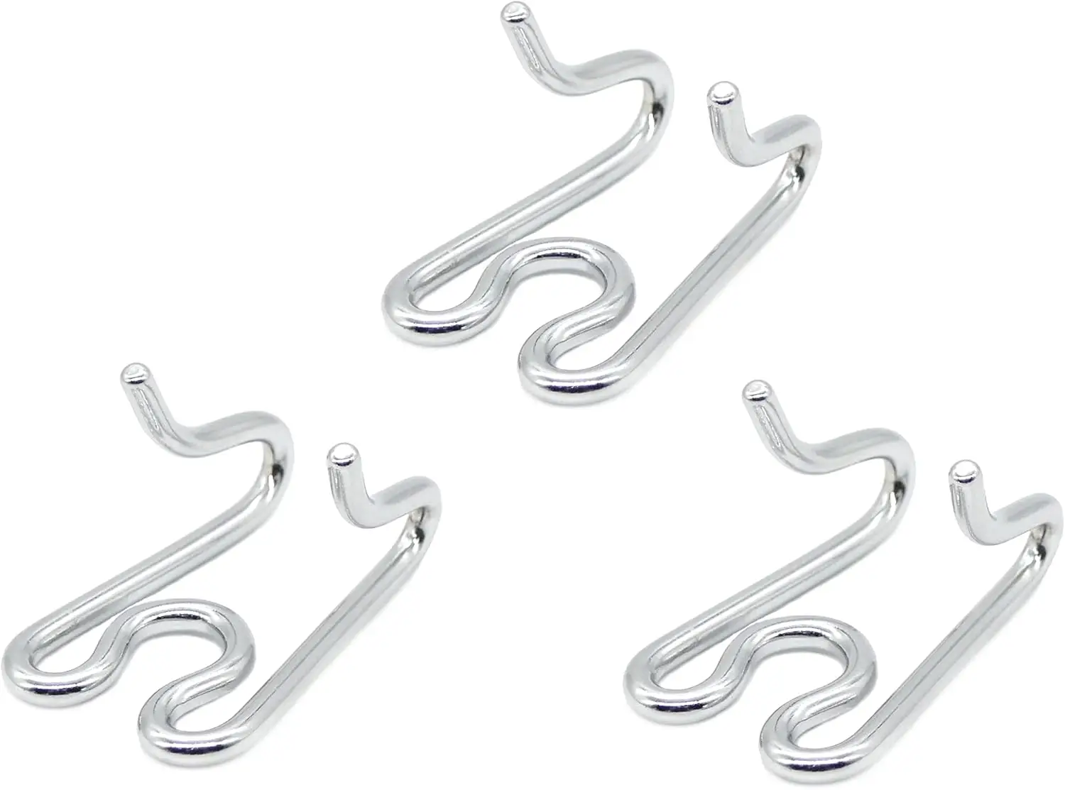 

Prong Collar Extra Links, Chrome Steel, 2.25mm, 3-Pack for Dog Training
