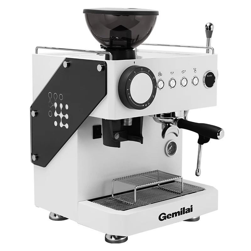 Gemilai CRM8012C manual espresso coffee makers commercial professional bean to cup  machine