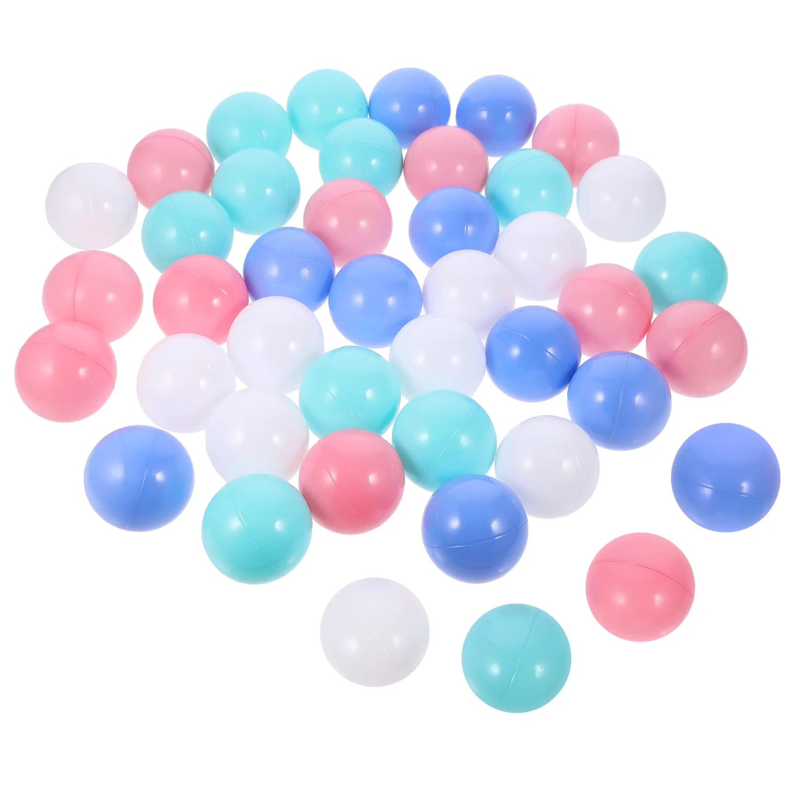 100 Pcs Macarons Marine Ball Toy Swimming Toys Play Round Balls Colorful Pits Plastic Round-shaped Child Children