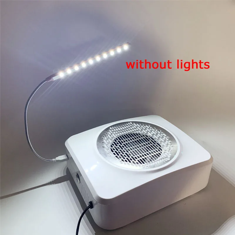 

Professional Powerful Nail Dust Collector 403 USB Nail Vacuum Cleaner for Acrylic Gel Nails Strong Suction Dust Extra