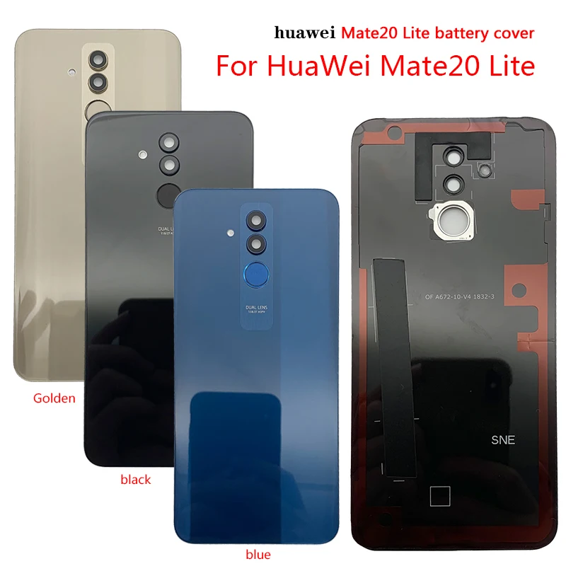 Nieuw Voor Huawei Mate 20 Lite Batterij Cover Voor Mate 20 Lite 6.3 \