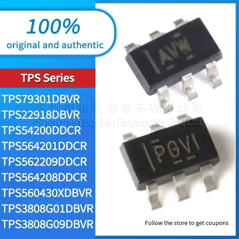 

TPS564201DDCR TPS79301DBVR TPS3808G01DBVR TPS22918DBVR TPS54200DDCR TPS562209DDCR 560430X 564208DDCR 808G09DBVR Black casing