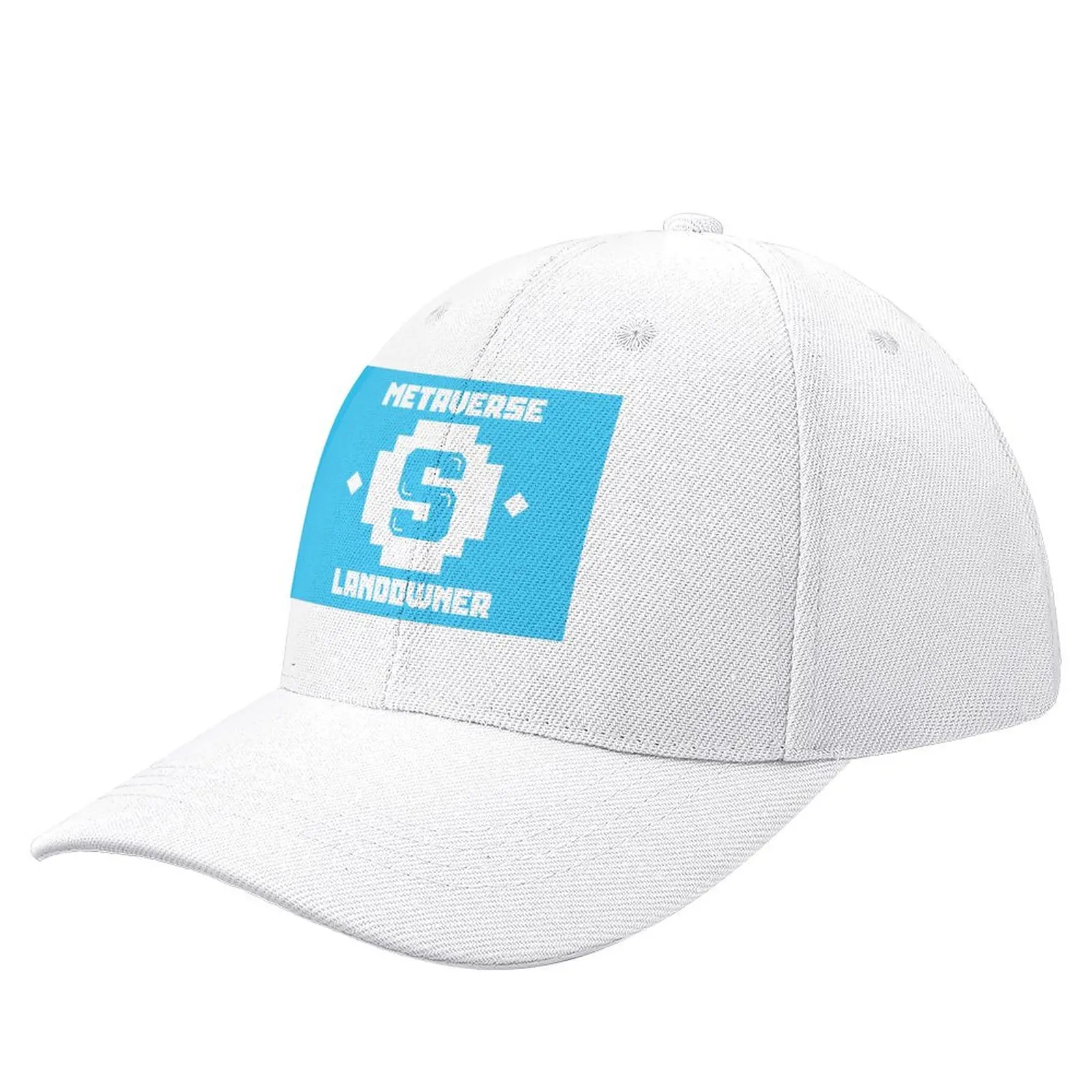 Metaverse Landowner White/Blue Baseball Cap Military Cap Man black Men Golf Wear Women's