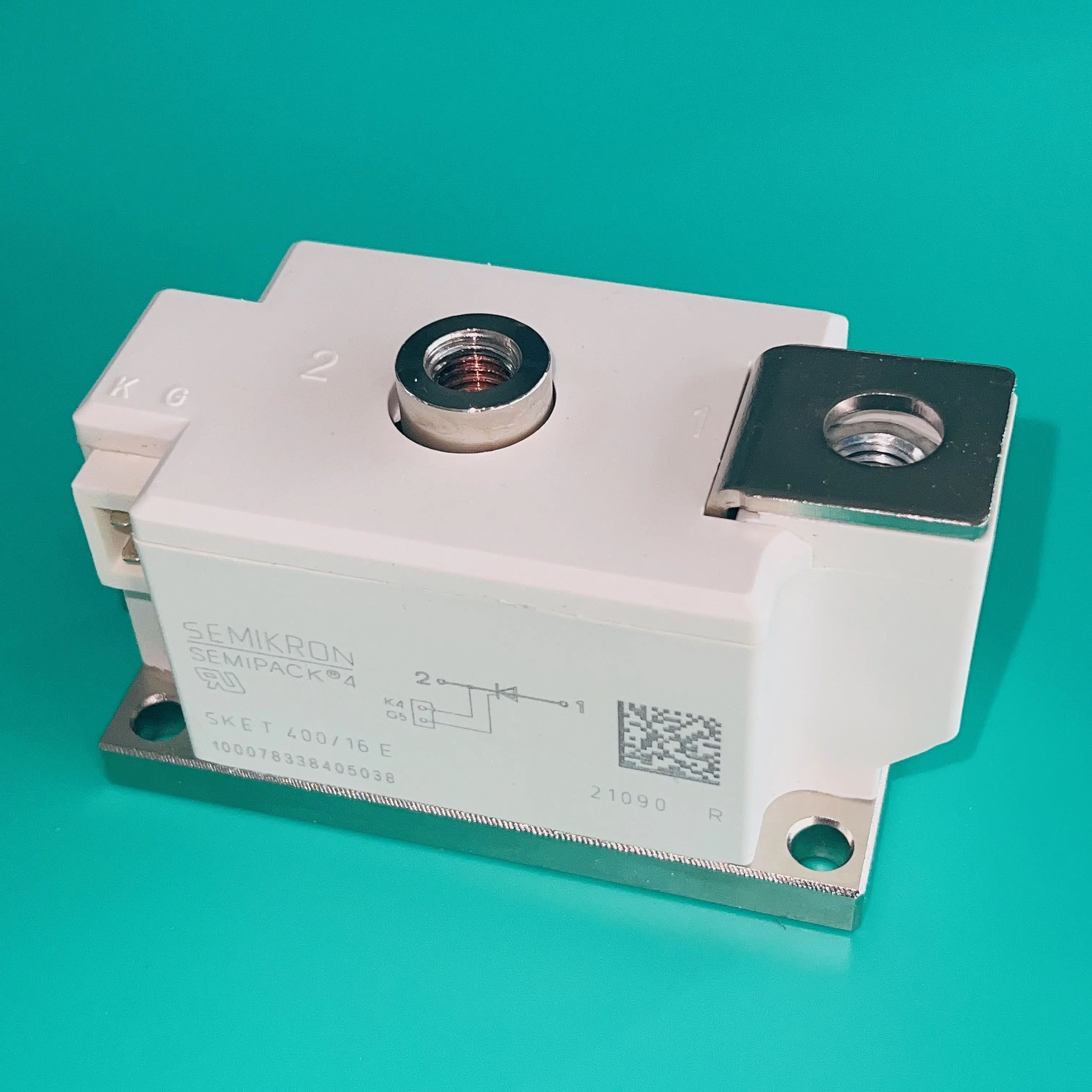 

SKET400/16E THYRISTOR MODULE 400A 1.6KV SKET400-16E 1600V SKET40016E SKET400/16 E SKET 400/16E SK ET400/16E