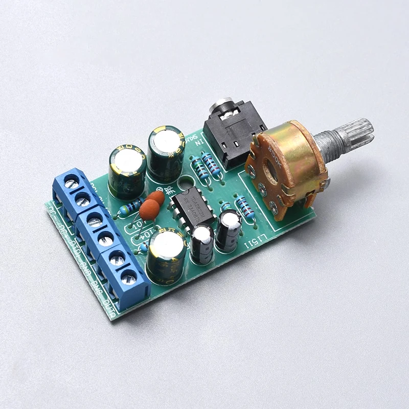 TDA2822M Mini Micro DC Płytka wzmacniacza 2.0 Dwukanałowy moduł wzmacniacza stereo 1,5 W * 2 — zdjęcie 4