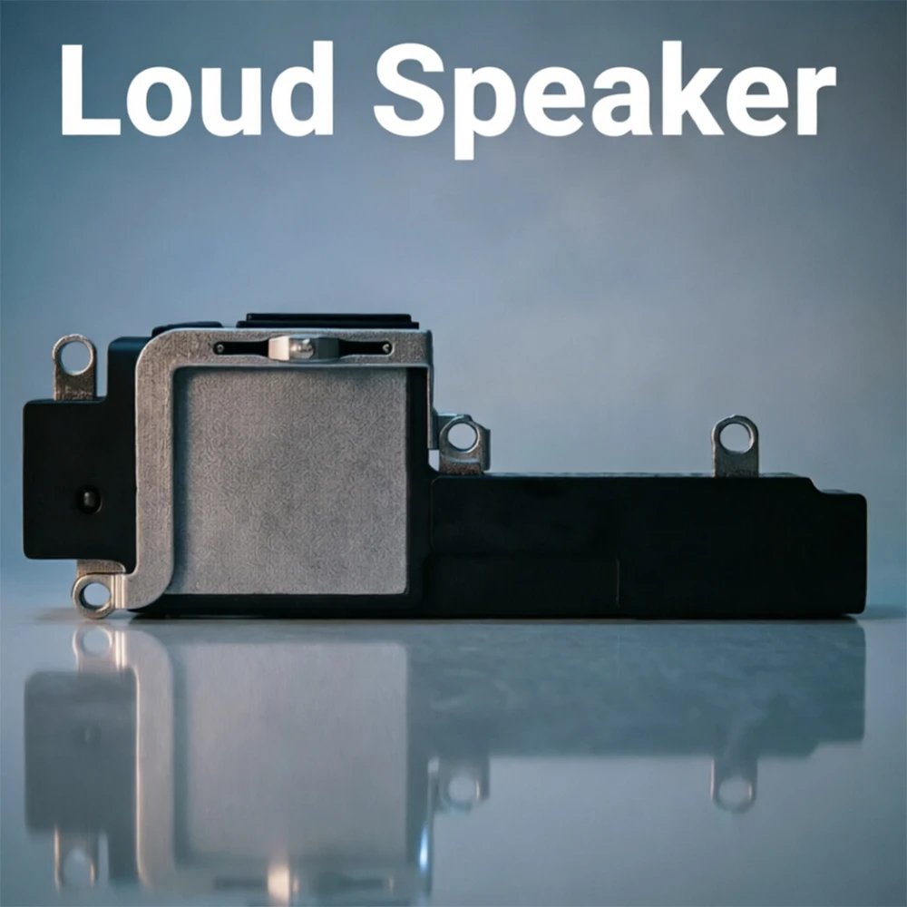 Loud Speaker Replacement For iPhone X XR XS 11 12 13 Mini Pro Max Bottom Loudspeaker Soud Ring Unit
