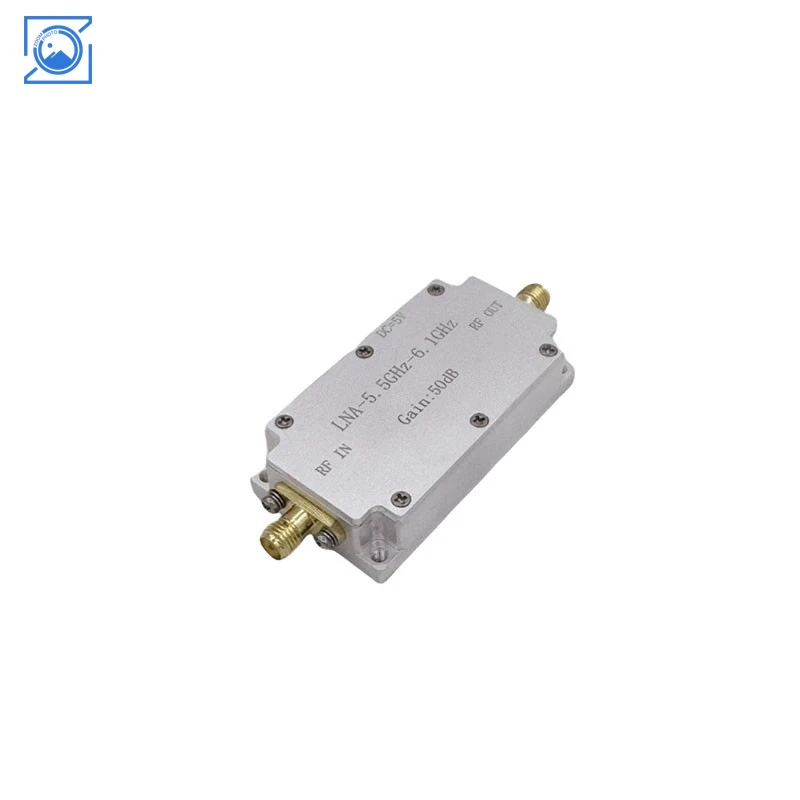 

5.8GHz Low Noise Amplifier LNA Type-C 5V Power Supply with 5.5GHz–6.1GHz Frequency and 50dB Gain