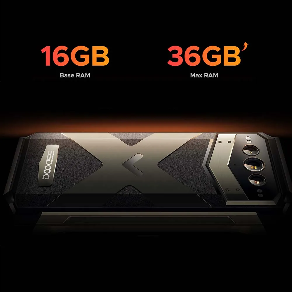 DOOGEE V Max Plus 5G هاتف متين 22000mAh البطارية الأبعاد 7050 16GB 512GB تأثيرات الإضاءة كاميرا 200MP 5G NFC الهاتف الذكي