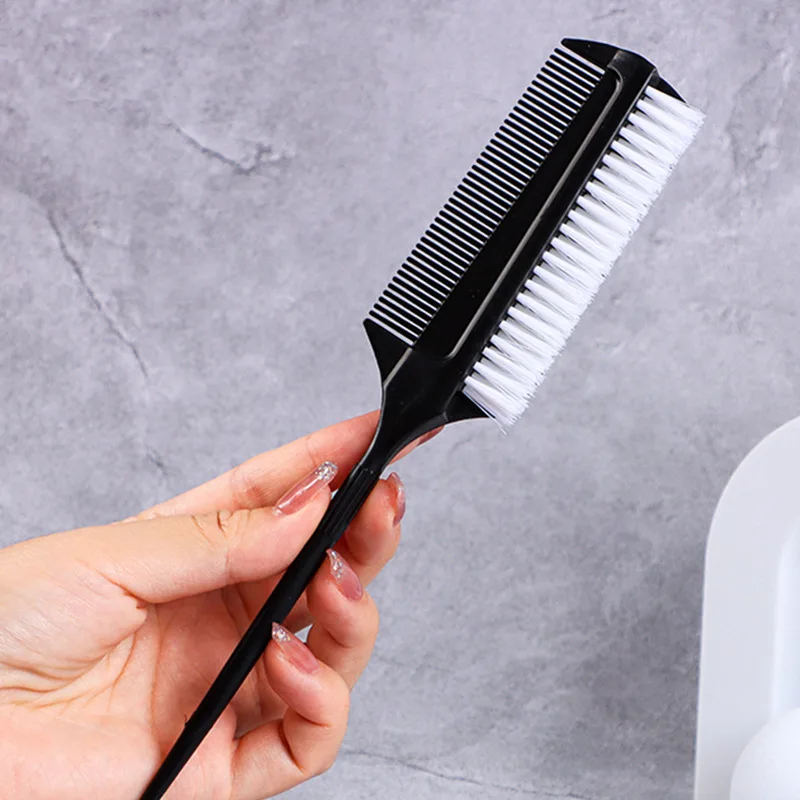 Latin Dance Specific Comb Ballet Competition Hairstyle Double Sided Fine Teeth Hair Comb Brush Latin Competition Exam Hair Comb