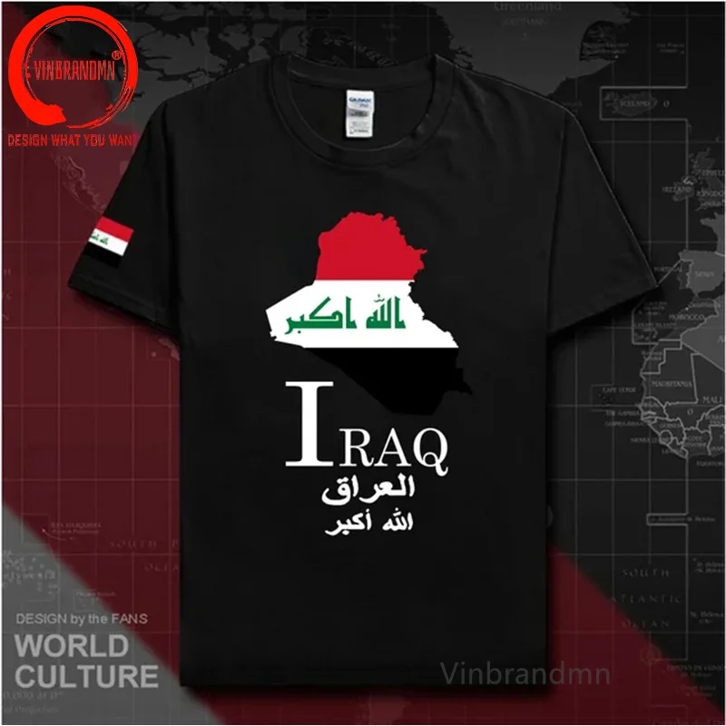 Republic of Iraq Iraqi IRQ Baghdad mens T Shirt New Top t-shirt Short Sleeve Clothes Sweatshirt National Team Summer Fashion Tee