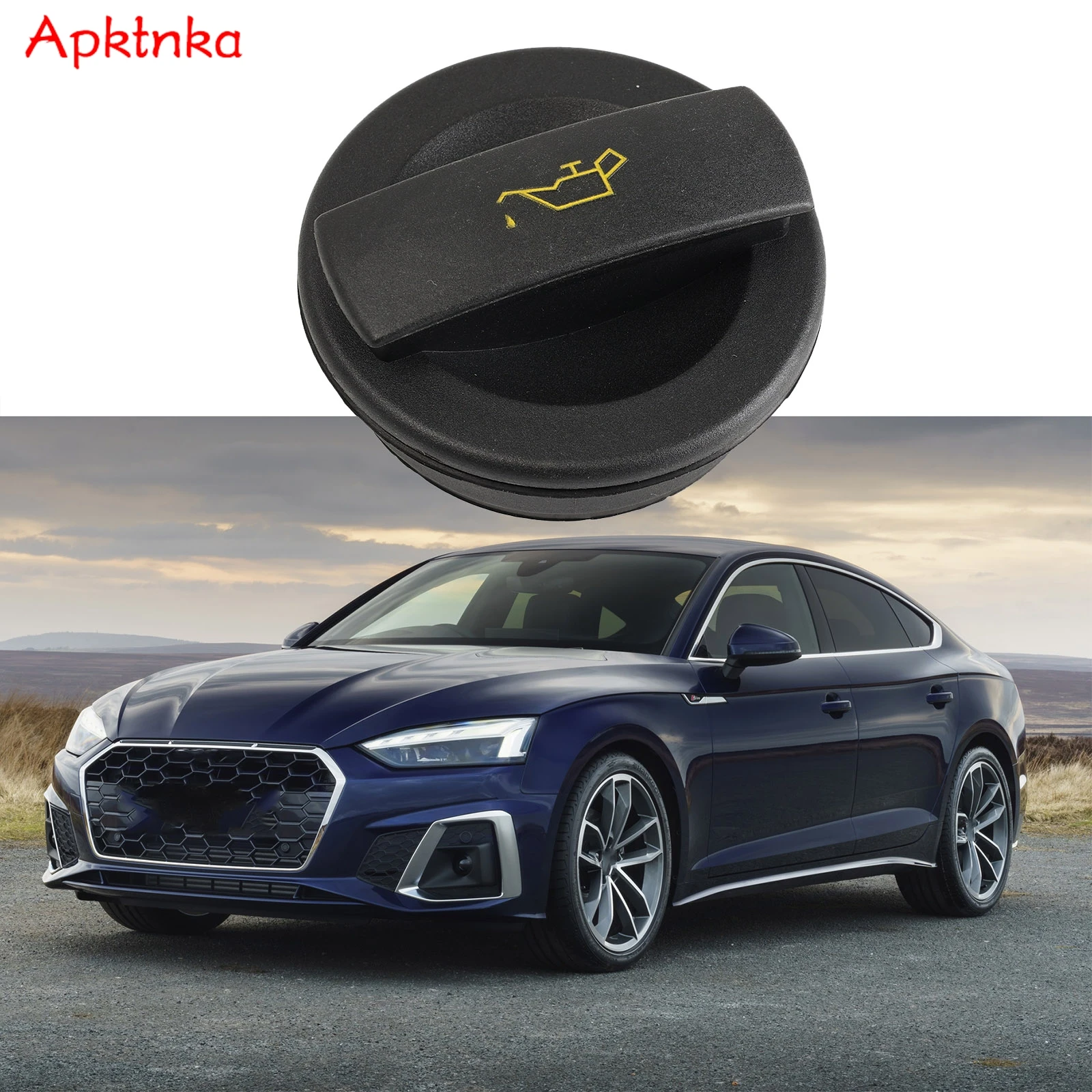 

Tank Cap For Audi A1 A3 A4 A5 A8 Q2 Q3 8X 8V 8W F5 4H 8U AG EA888 Engine Oil Tank Filler Cap Cover 06C103485P 06J103485