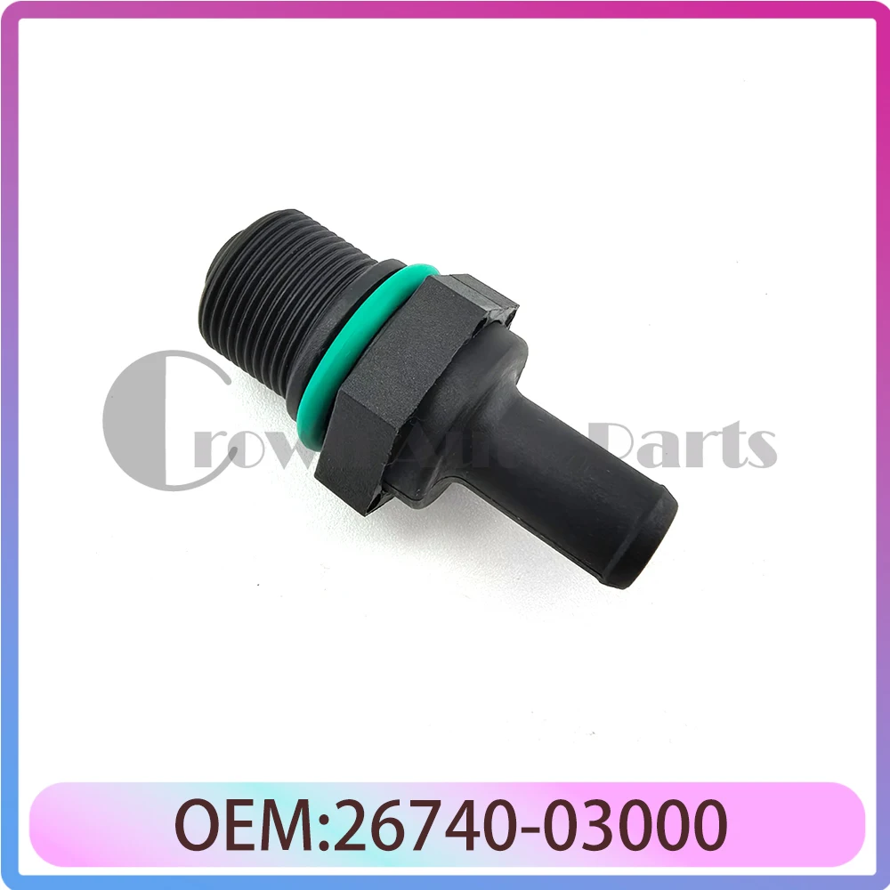 

PCV Crankcase Ventilation Valve 26740-03000 for Hyundai Accent I10 I20 Kia Morning Picanto Rio 1.2 1.4L 2674003000