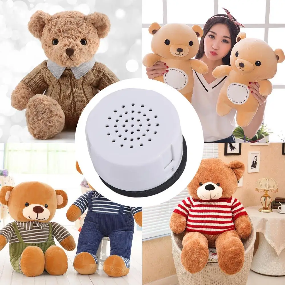 Record Messages Voice Recorder Plush Toy Custom Message 30 Second Recordable Sound Module Voice Box DIY Toy Recording Device