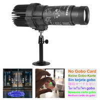 Static 20W LED HD Zoom AD Gobos Advertising Projector Lamps Cafe Shop Disco Bar DJ Party Indoor Show Tag Logo Advertising Lights