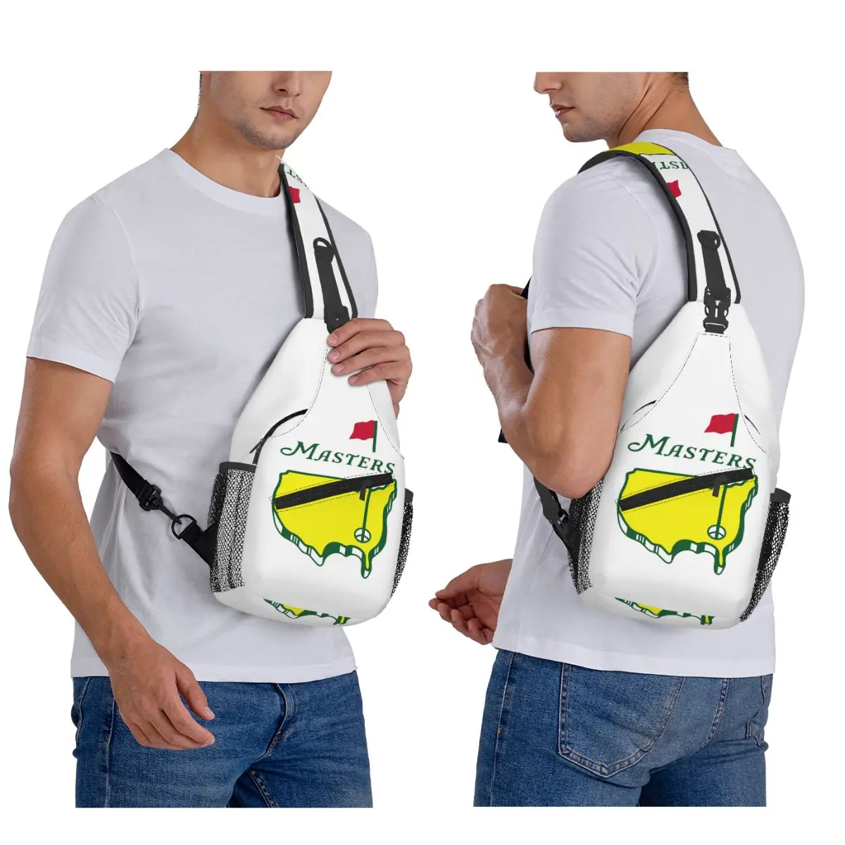 

Masters - The Masters 2022 - Augusta National - Au Нагрудная сумка Мужской рюкзак через плечо Нагрудная сумка Походная рюкзак Сумка на плечо
