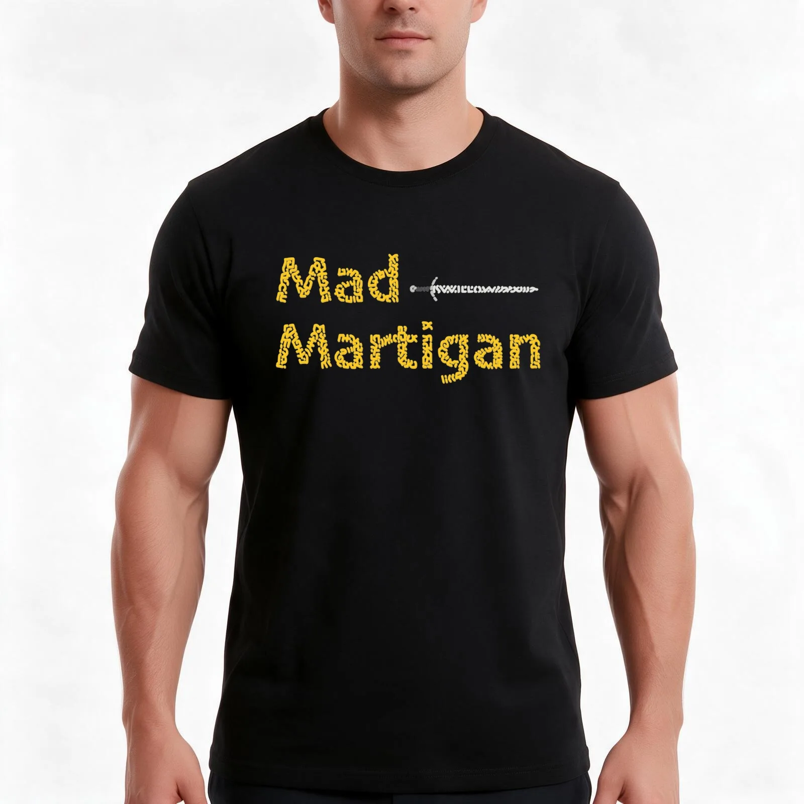 Madmartigan, the Hero in Willow the Movie T-Shirt, Summer Casual Cotton Tee, Oversized Streetwear Tops, Vintage Graphic Print