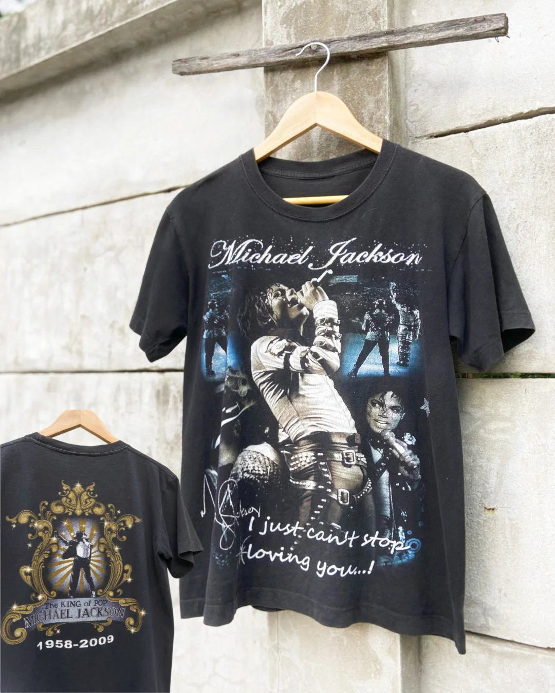 New Michael Jackson Oversized  Summer Men's Women Clothes   Streetwear Top trend Tee Children Adults Parent Child Cotton TShirt